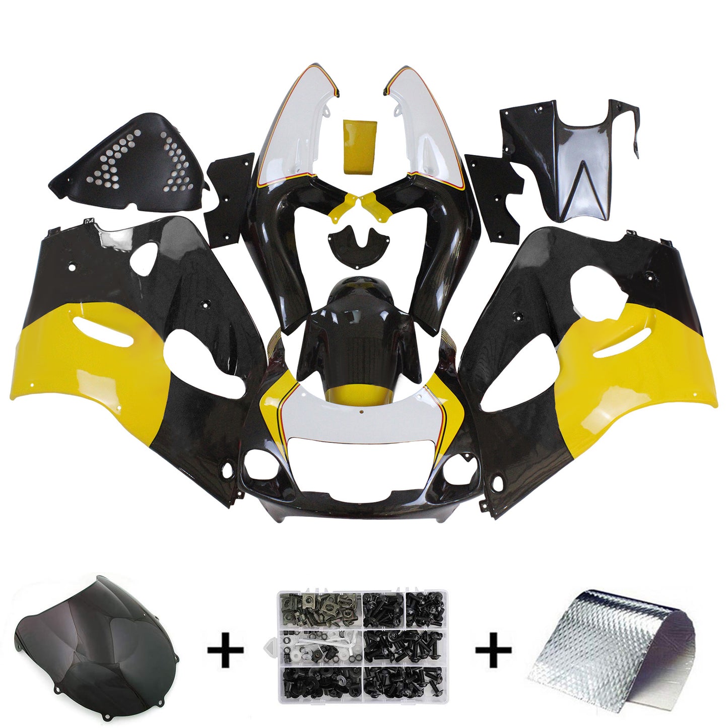 Suzuki GSXR 600/750 1996-2000 Kit Carena Carrozzeria Plastica ABS