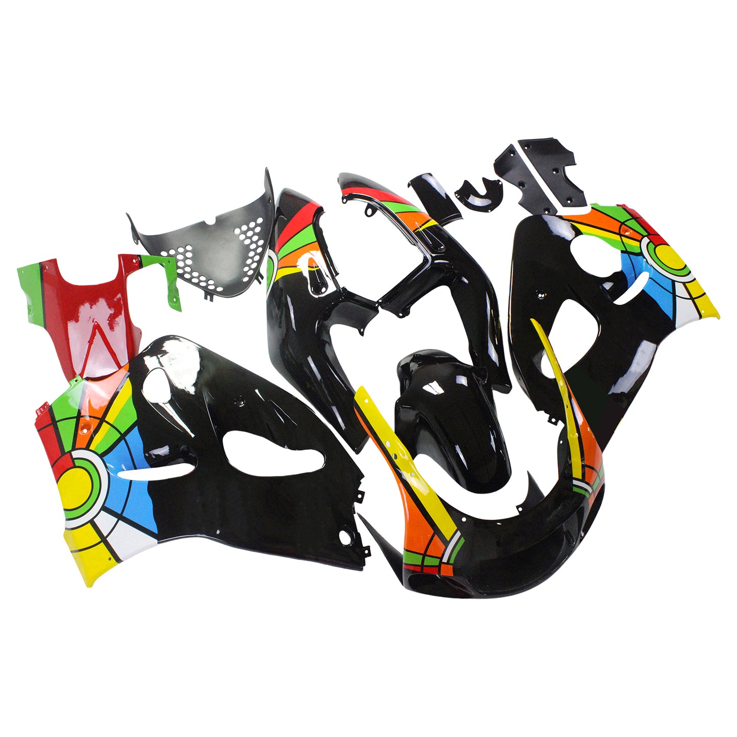 Suzuki GSXR 600/750 1996-2000 Kit Carena Carrozzeria Plastica ABS
