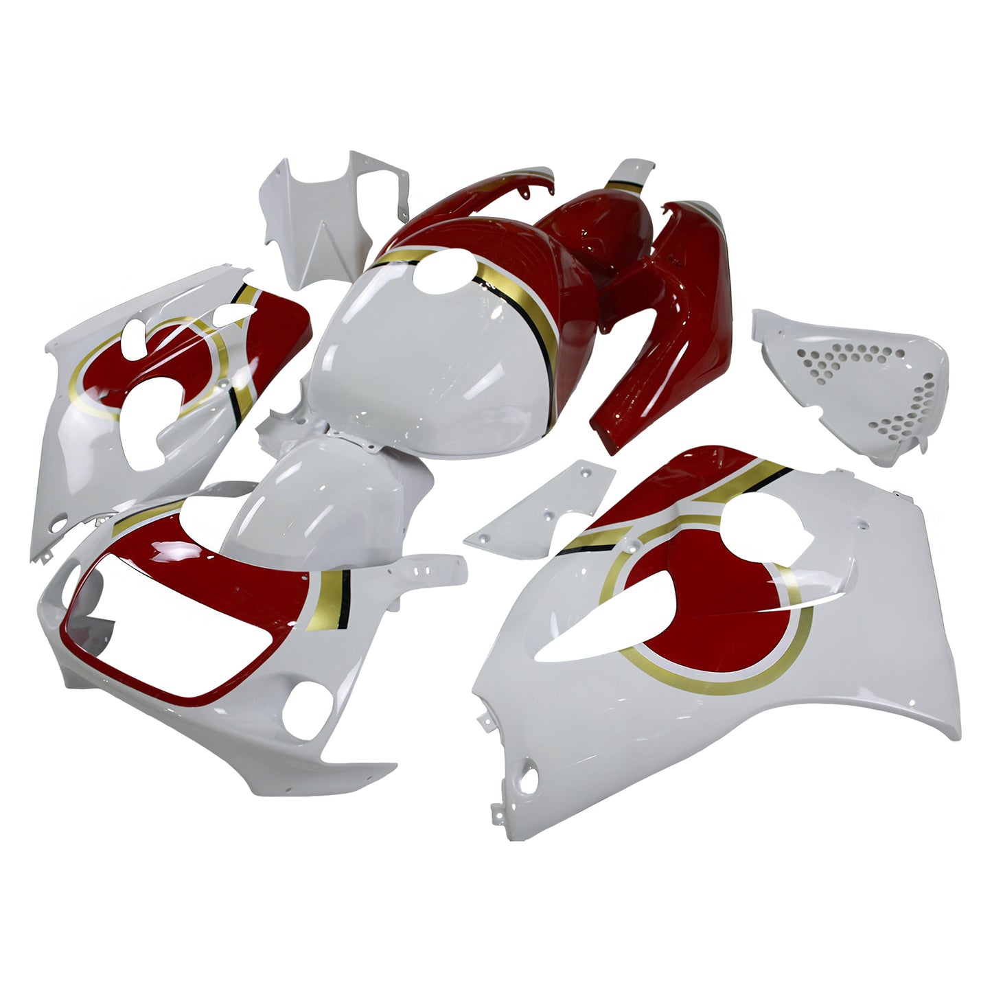 Amotopart Suzuki GSXR600 1996-2000 GSXR750 1996-1999 Kit carena Carrozzeria