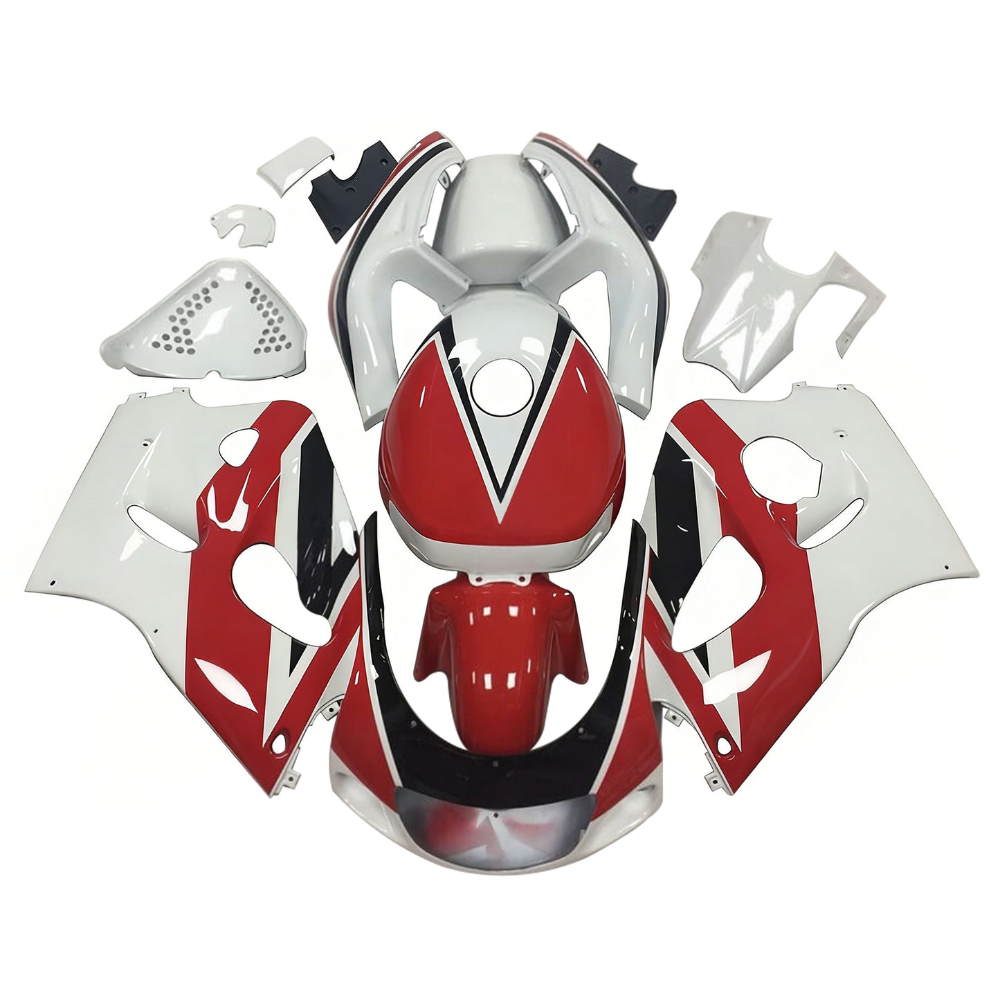Amotopart Suzuki GSXR600 1996-2000 GSXR750 1996-1999 Kit carena Carrozzeria