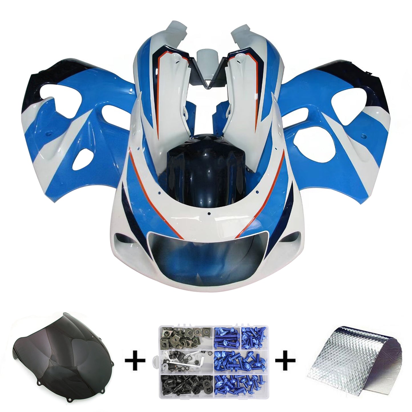 Amotopart Suzuki GSXR600 1996-2000 GSXR750 1996-1999 Kit carena Carrozzeria