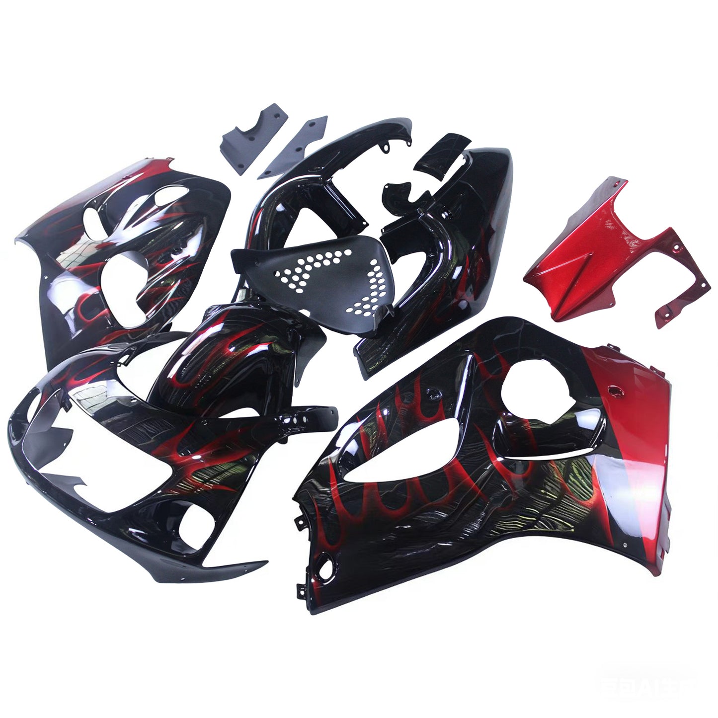 Amotopart Suzuki GSXR600 1996-2000 GSXR750 1996-1999 Kit carena Carrozzeria