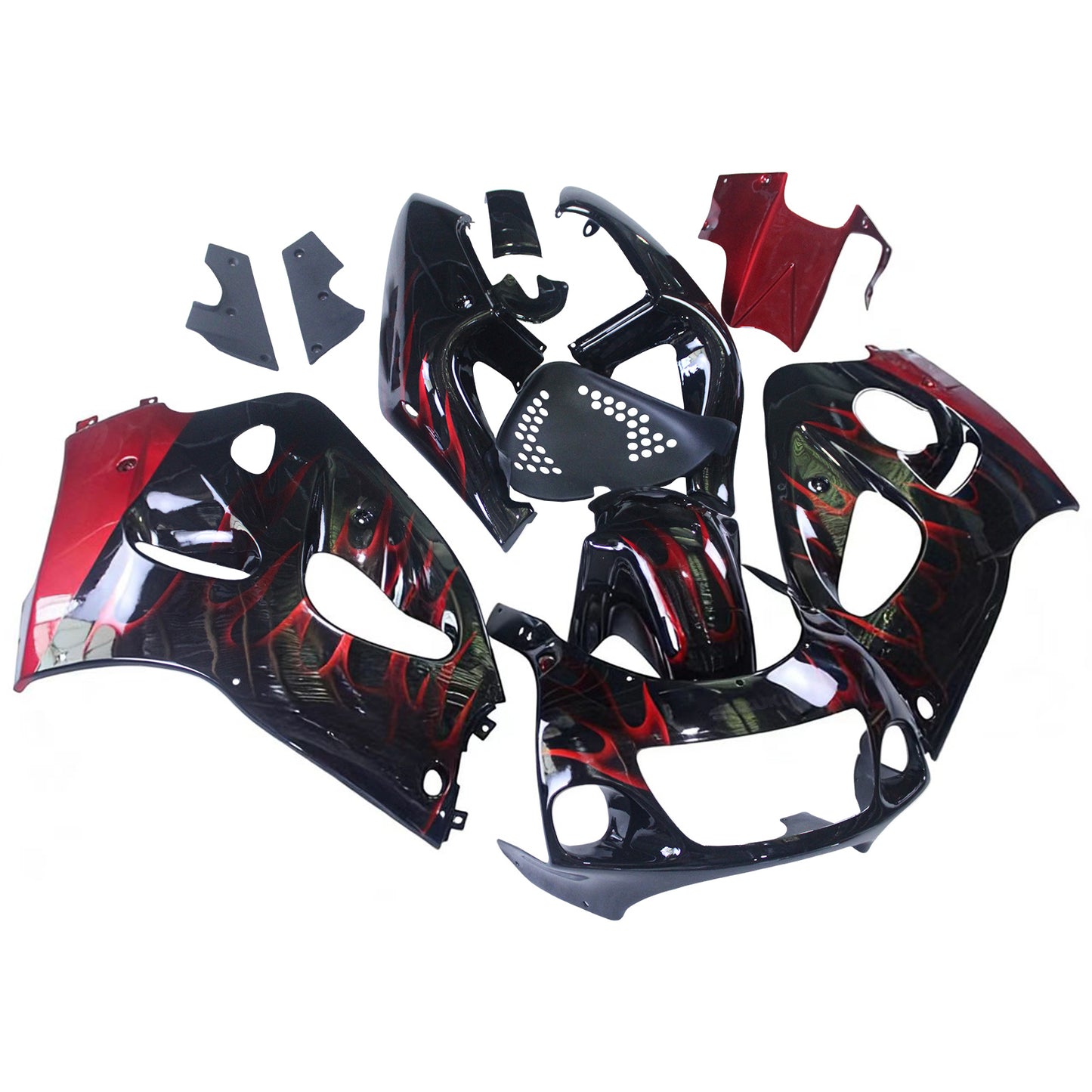 Amotopart Suzuki GSXR600 1996-2000 GSXR750 1996-1999 Kit carena Carrozzeria