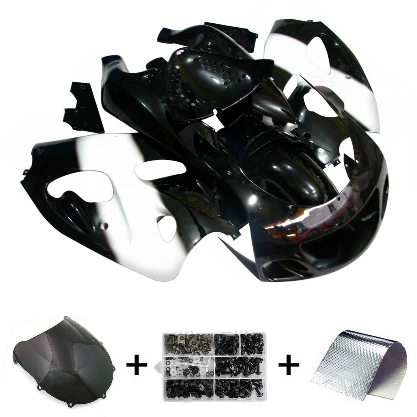 Amotopart Suzuki GSXR600 1996-2000 GSXR750 1996-1999 Kit carena Carrozzeria