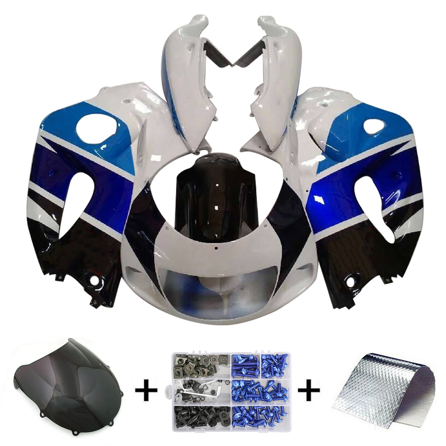 Amotopart Suzuki GSXR600 1996-2000 GSXR750 1996-1999 Kit carena Carrozzeria