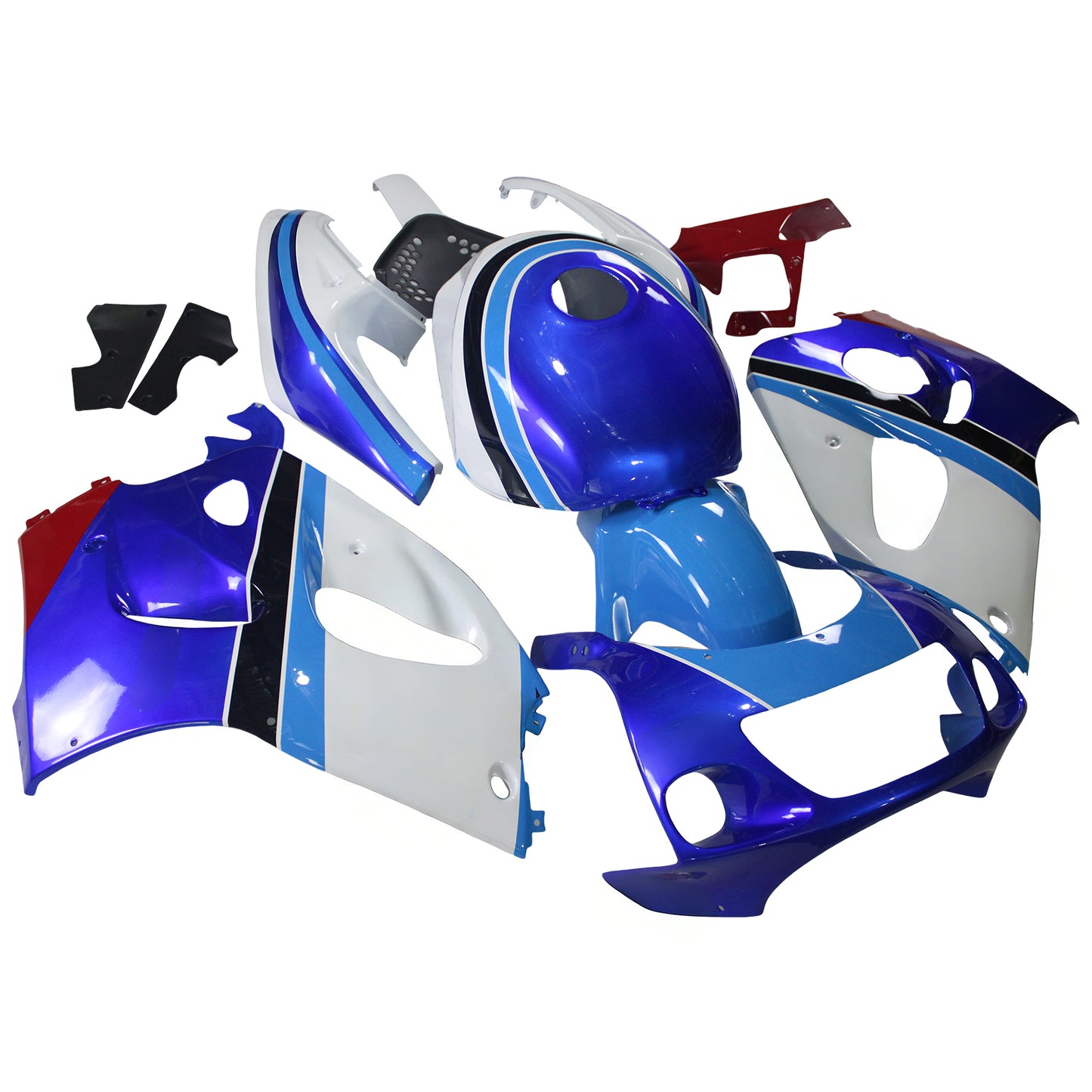 Amotopart Suzuki GSXR600 1996-2000 GSXR750 1996-1999 Kit carena Carrozzeria