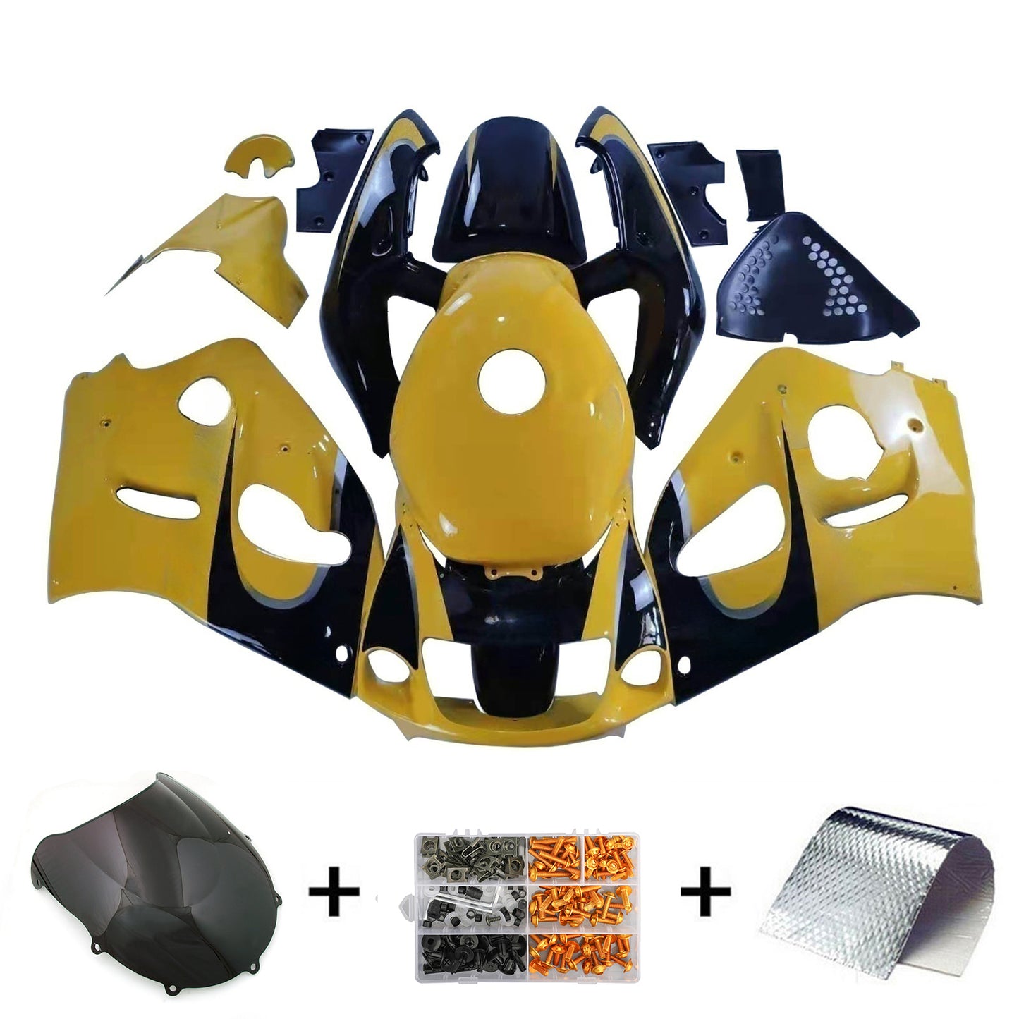 Amotopart Suzuki GSXR600 1996-2000 GSXR750 1996-1999 Kit carena Carrozzeria
