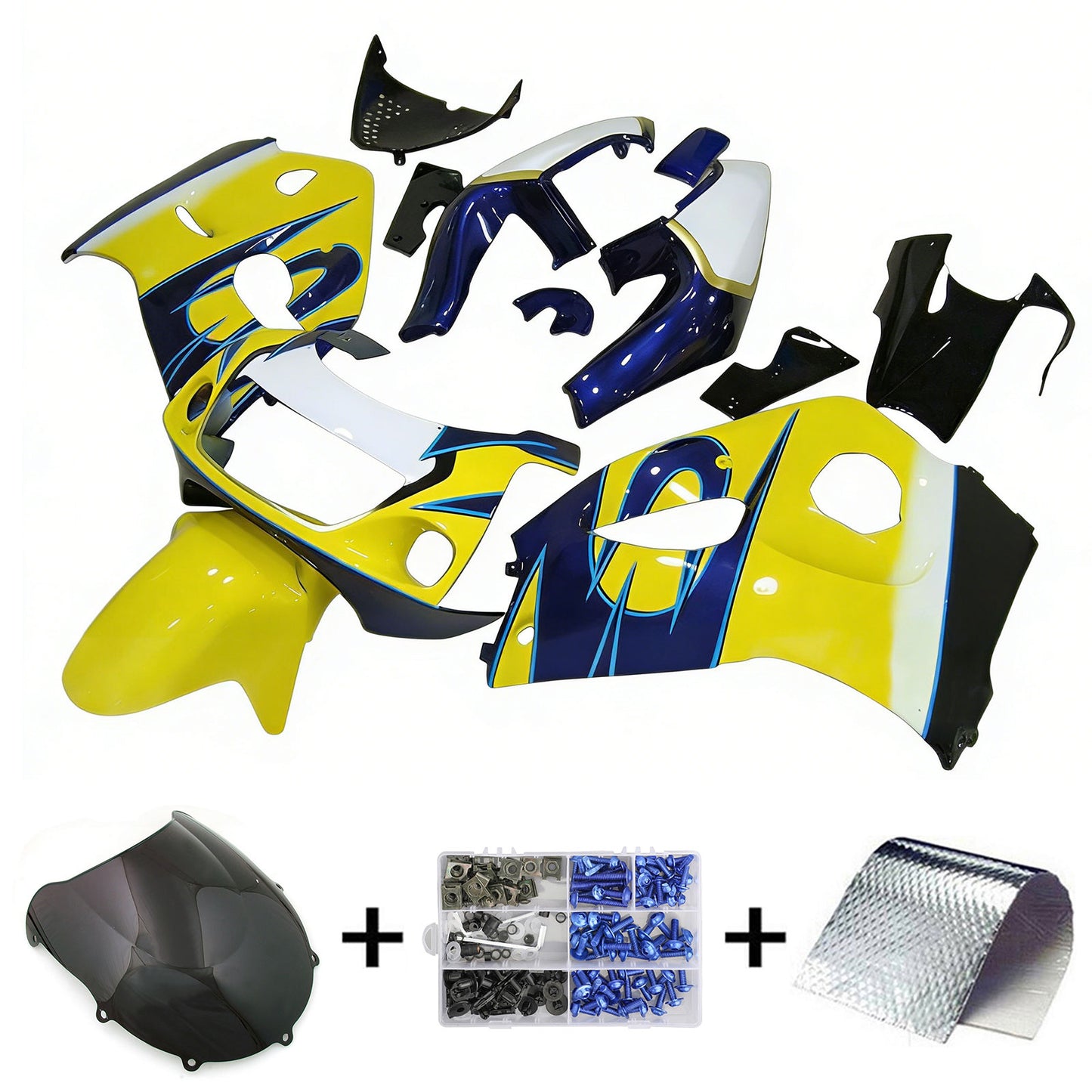 1996-2000 Suzuki GSXR600 1996-1999 GSXR750 Kit carenatura iniezione Carrozzeria