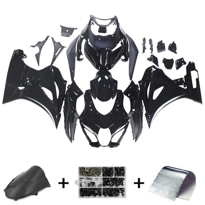 Amotopart Suzuki GSXR1000 2017-2020 K17 Kit Glagssy Schwarze Dawer