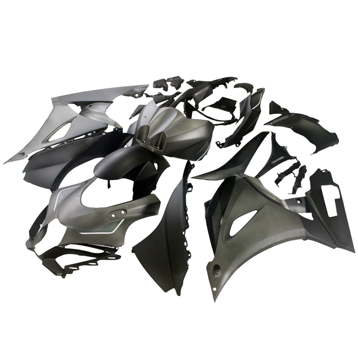 Amotopart Suzuki GSXR1000 2017-2020 K17 Kit di rivestimento nero