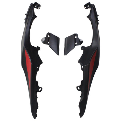 Amotopart Suzuki GSXR1000 2017-2020 K17 Nero con kit di vendita a logo rosso