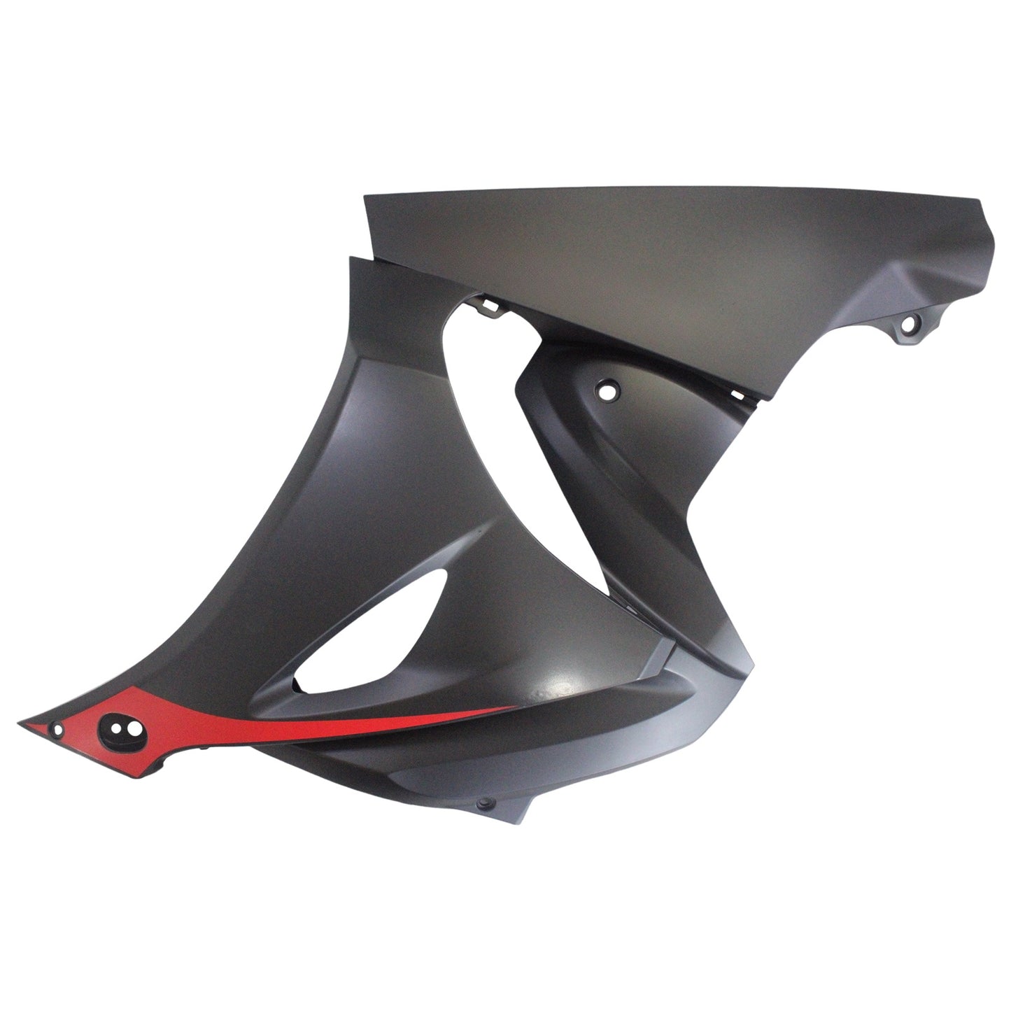Amotopart Suzuki GSXR1000 2017-2020 K17 Nero con kit di vendita a logo rosso