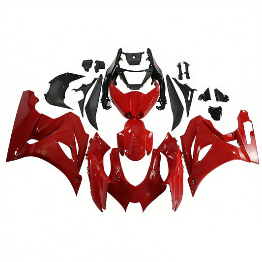 Amotopart Suzuki GSXR1000 2017-2020 K17 kit rosso e nero ridotto