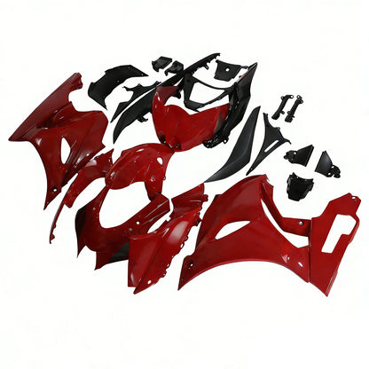 Amotopart Suzuki GSXR1000 2017-2020 K17 kit rosso e nero ridotto