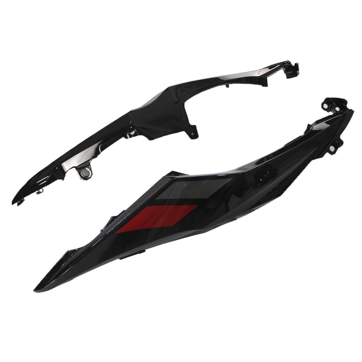 Amotopart Suzuki GSXR1000 2017-2020 K17 kit rosso e nero ridotto