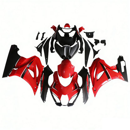 Amotopart Suzuki GSXR1000 2017-2020 K17 kit nero rosso glagsy