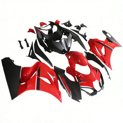 Amotopart Suzuki GSXR1000 2017-2020 K17 kit nero rosso glagsy