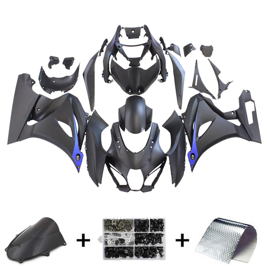 Amotopart Suzuki GSXR1000 2017-2020 K17 Kit di rivestimento nero Matt