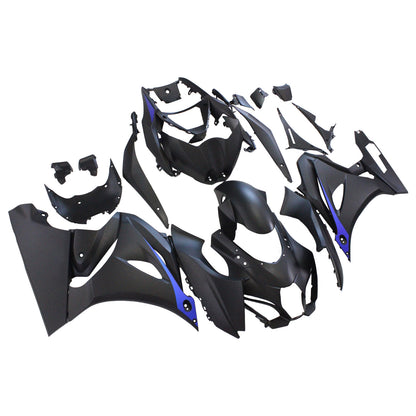 Amotopart Suzuki GSXR1000 2017-2020 K17 Kit di rivestimento nero Matt