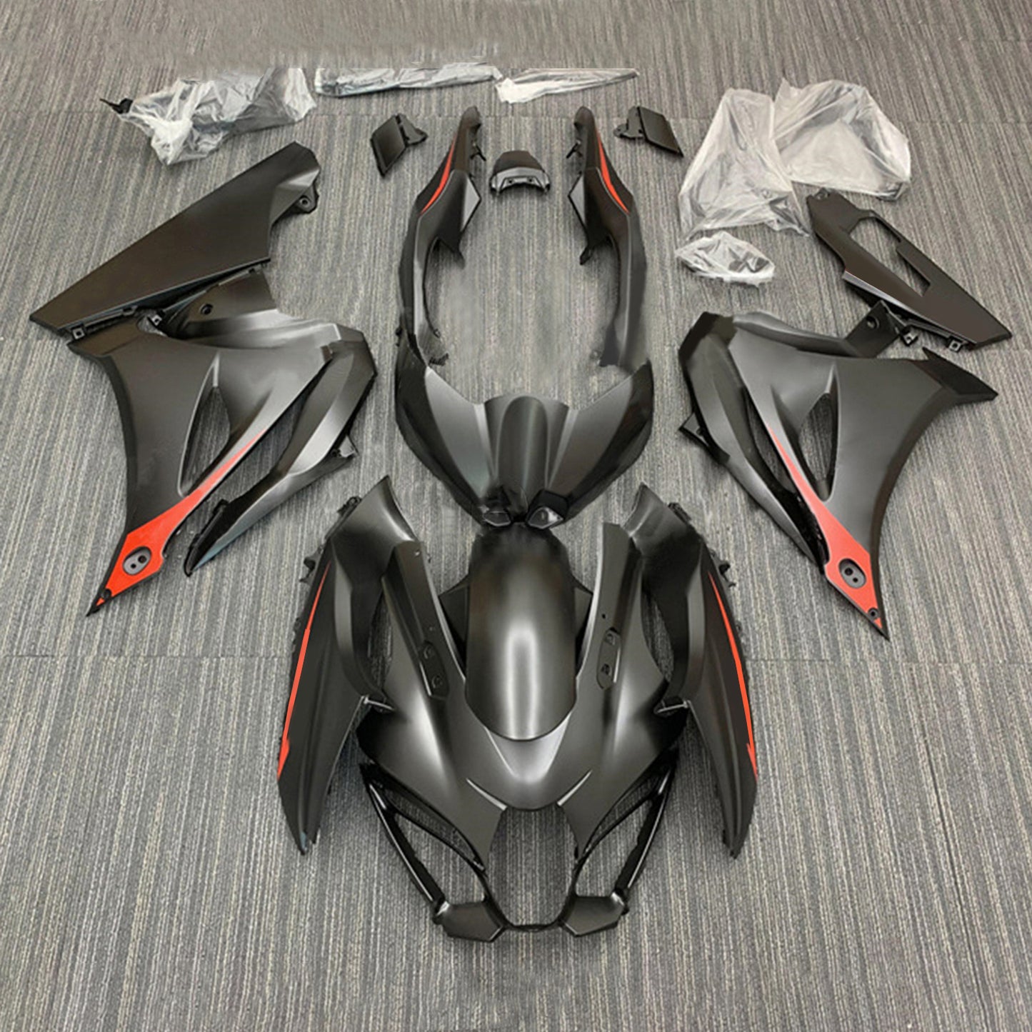 Amotopart Suzuki GSXR1000 2017-2023 K17 Kit carena Carrozzeria Plastica ABS