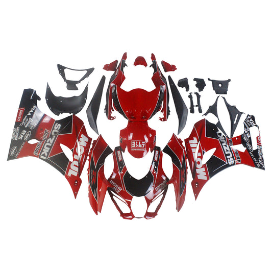 Amotopart Suzuki GSXR1000 2017-2023 K17 Kit carena Carrozzeria Plastica ABS