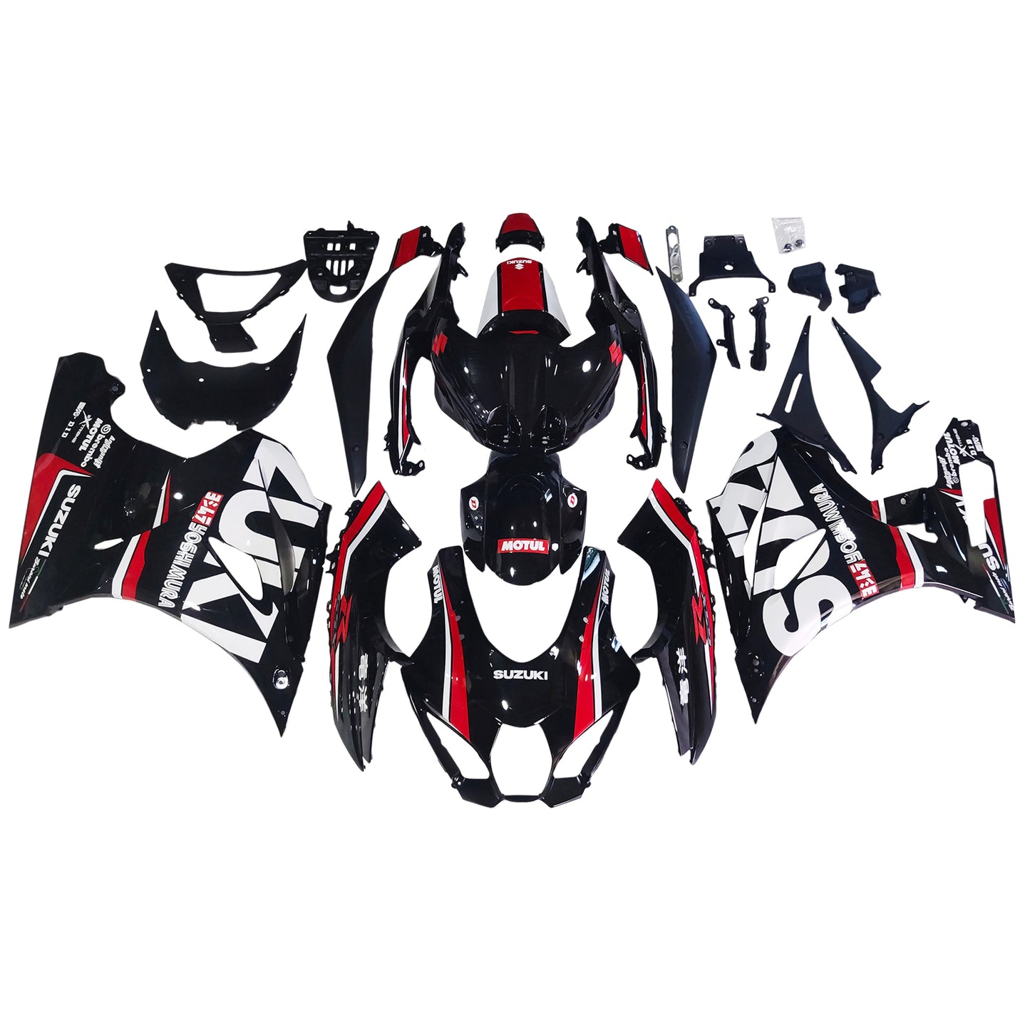 Amotopart Suzuki GSXR1000 2017-2023 K17 Kit carena Carrozzeria Plastica ABS
