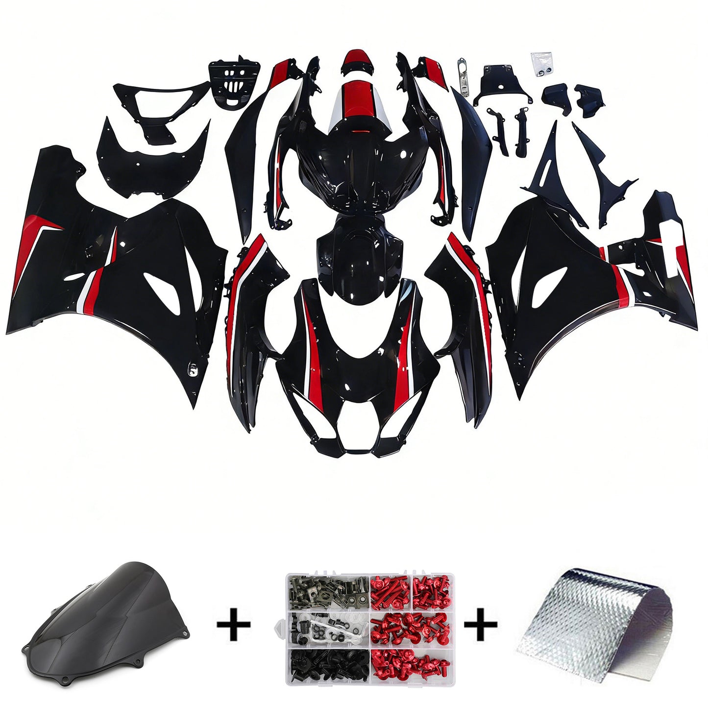 Amotopart Suzuki GSXR1000 2017-2023 K17 Kit carena Carrozzeria Plastica ABS