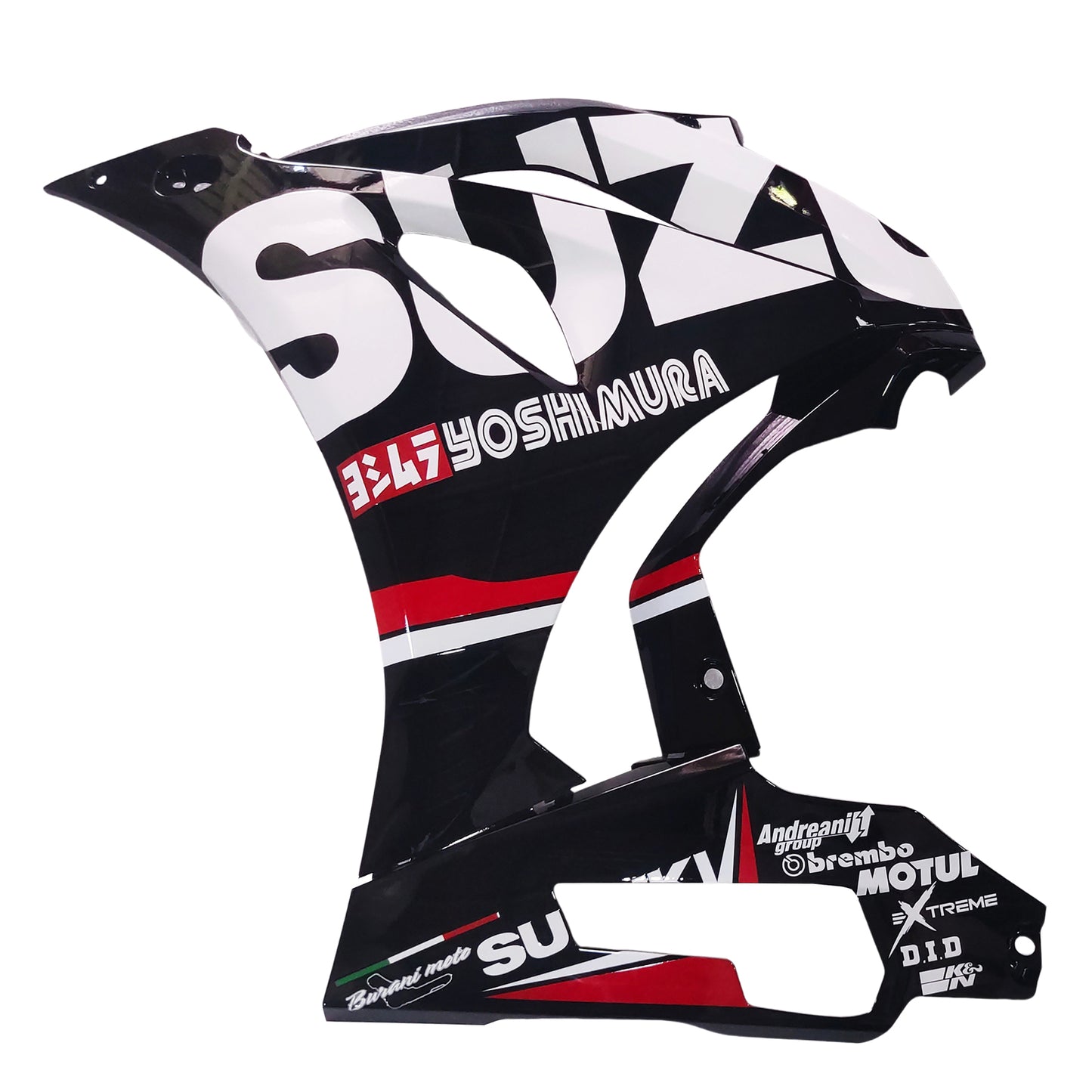 Amotopart Suzuki GSXR1000 2017-2023 K17 Kit carena Carrozzeria Plastica ABS