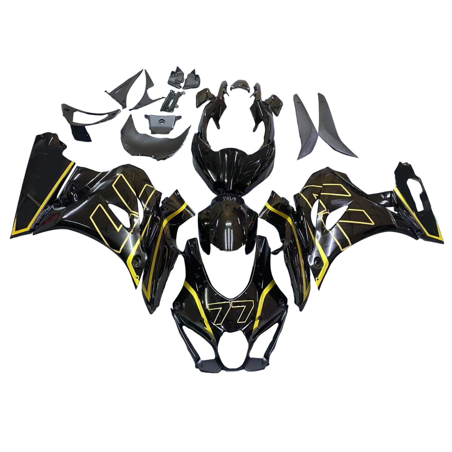 Amotopart Suzuki GSXR1000 2017-2023 K17 Kit carena Carrozzeria Plastica ABS