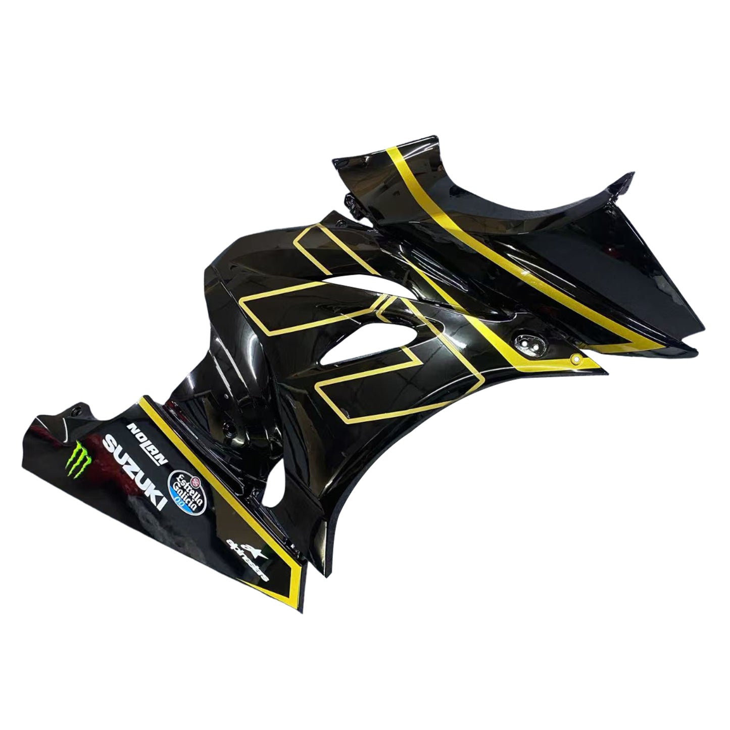 Amotopart Suzuki GSXR1000 2017-2023 K17 Kit carena Carrozzeria Plastica ABS