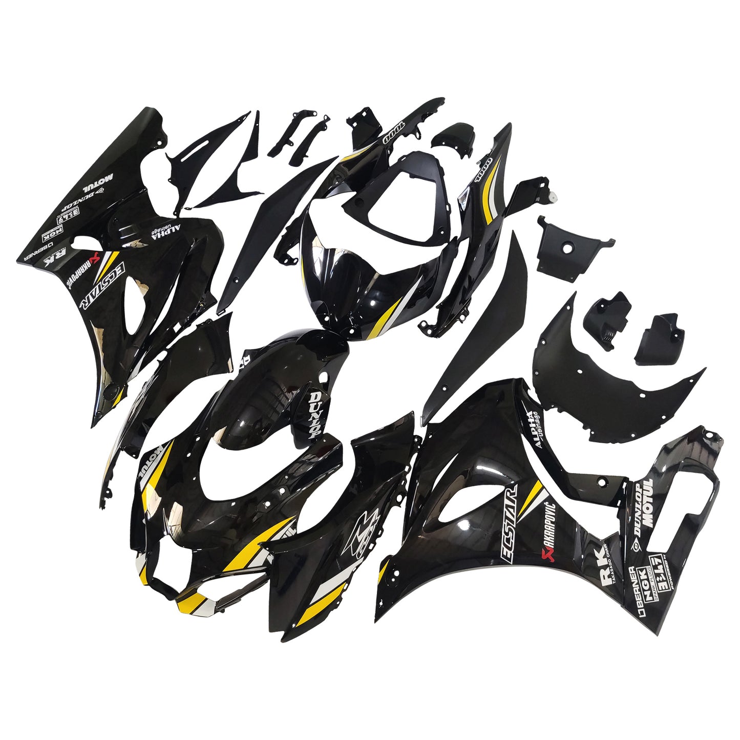 Amotopart Suzuki GSXR1000 2017-2023 K17 Kit carena Carrozzeria Plastica ABS
