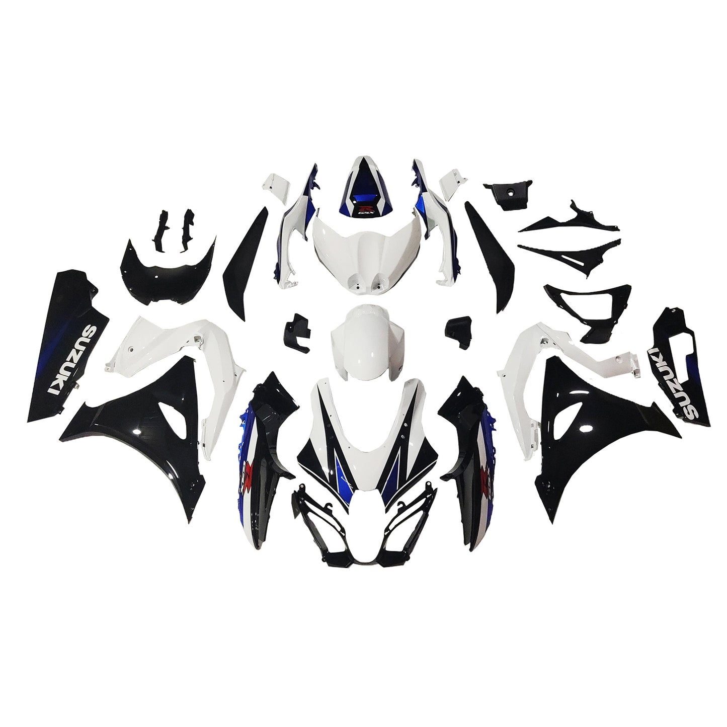 Amotopart Suzuki GSXR1000 2017-2023 K17 Kit carena Carrozzeria Plastica ABS