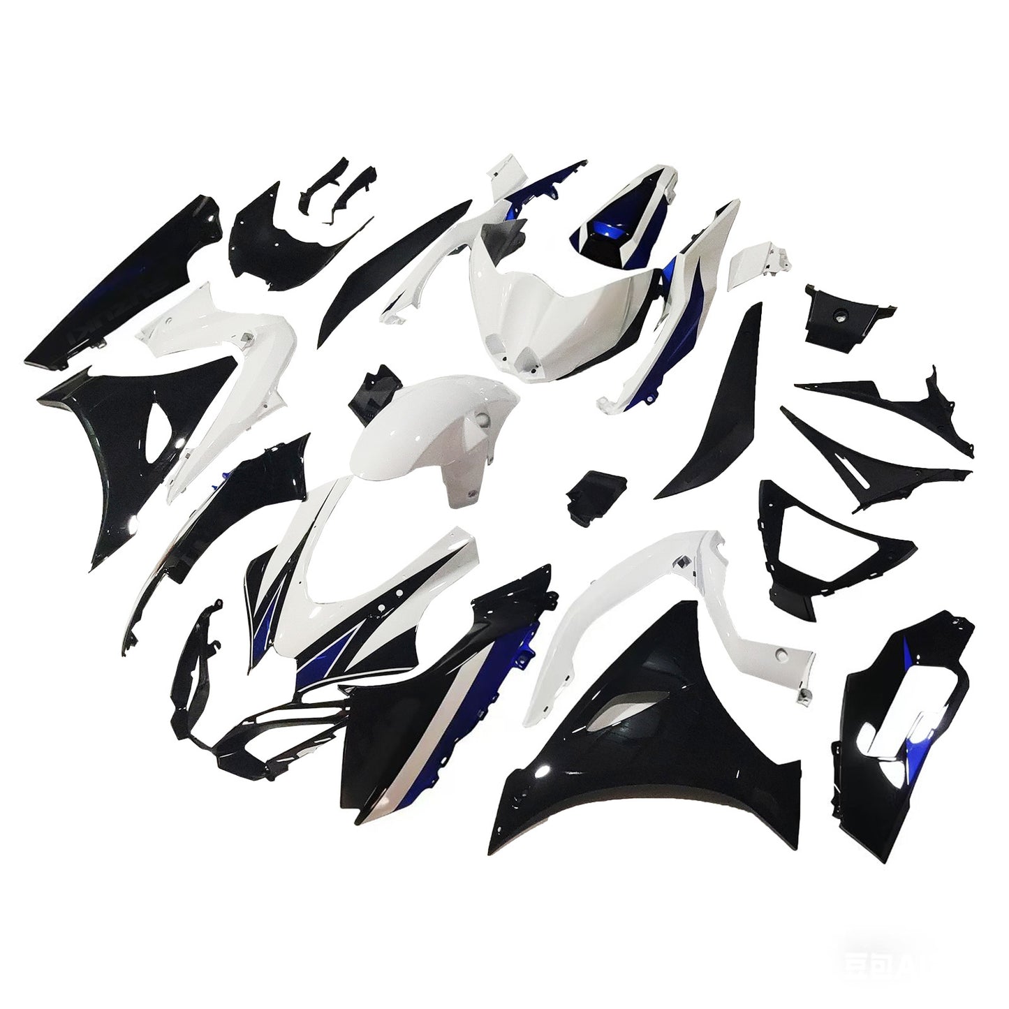 Amotopart Suzuki GSXR1000 2017-2023 K17 Kit carena Carrozzeria Plastica ABS