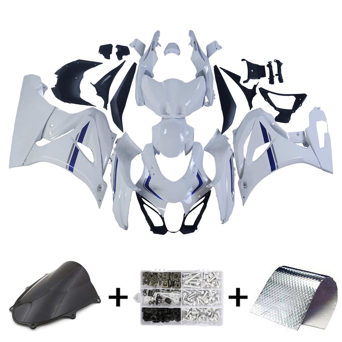 2017-2023 Suzuki GSXR1000 K17 Kit carenatura iniezione Carrozzeria Plastica ABS