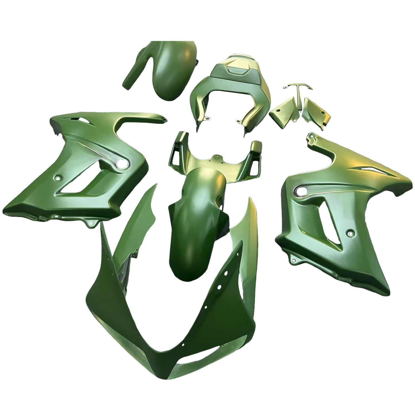 Amotopart Suzuki SV1000 2003-20011 Kit di paura verde Matt