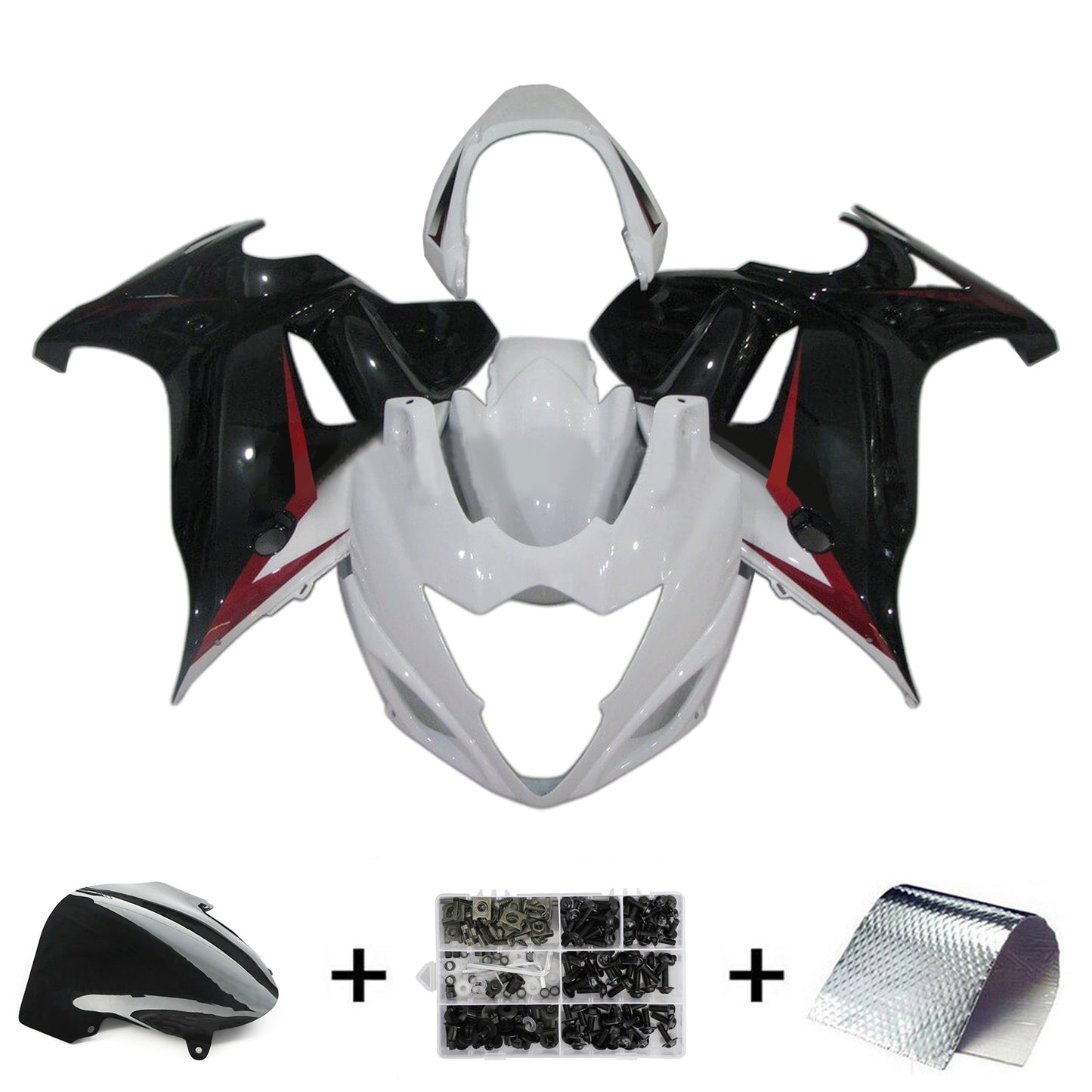 Kit carena iniezione Suzuki Katana GSX650F 2008-2013 Carrozzeria in plastica ABS