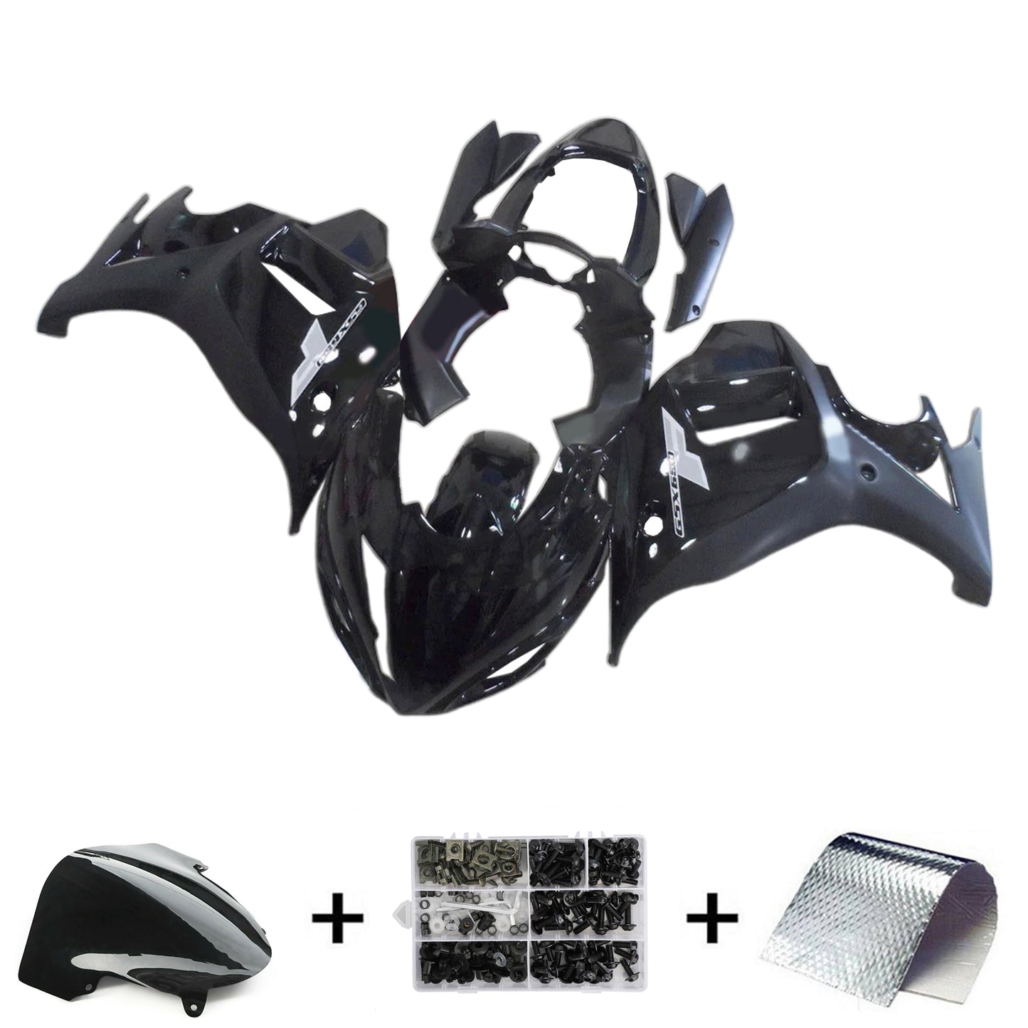 Kit carena iniezione Suzuki Katana GSX650F 2008-2013 Carrozzeria in plastica ABS