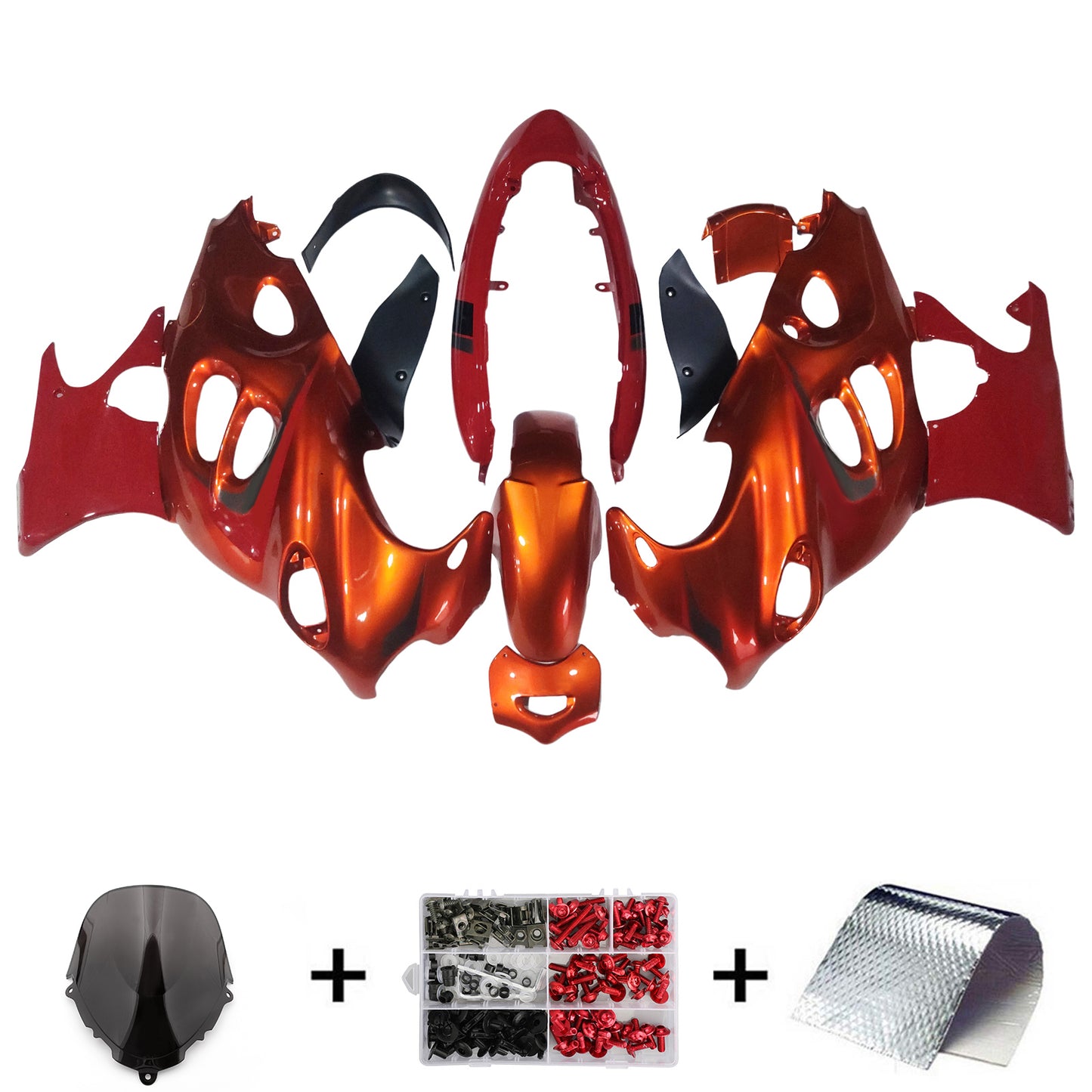 Suzuki Katana GSXF600 GSXF750 2003-2006 Kit carenatura iniezione Carrozzeria