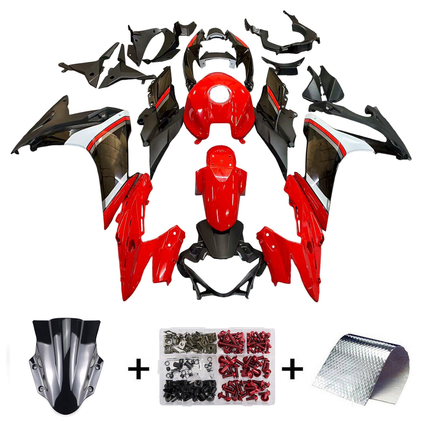 Kit carena Suzuki GSX250R 2017-2020 Carrozzeria Plastica ABS