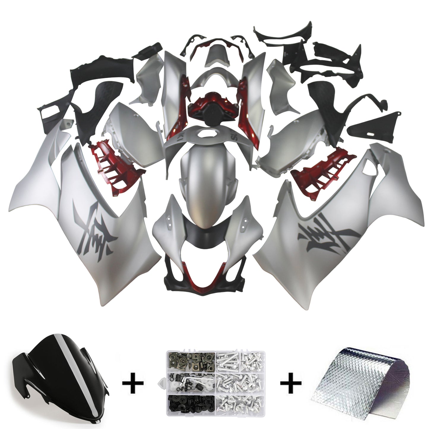 Amotopart Kit carena Suzuki Hayabusa GSX1300R 2021-2025 Carrozzeria ABS
