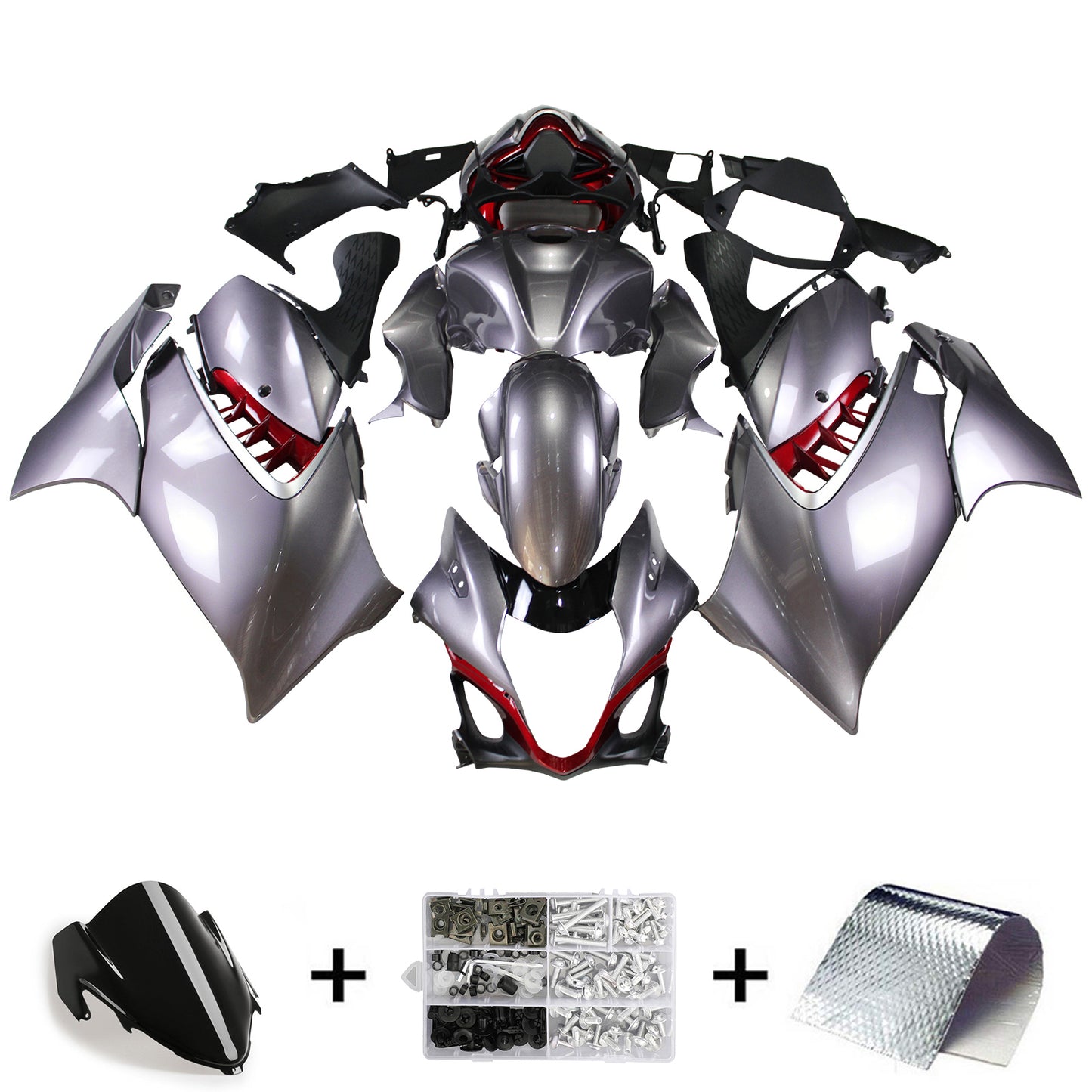 Amotopart Kit carena Suzuki Hayabusa GSX1300R 2021-2025 Carrozzeria ABS