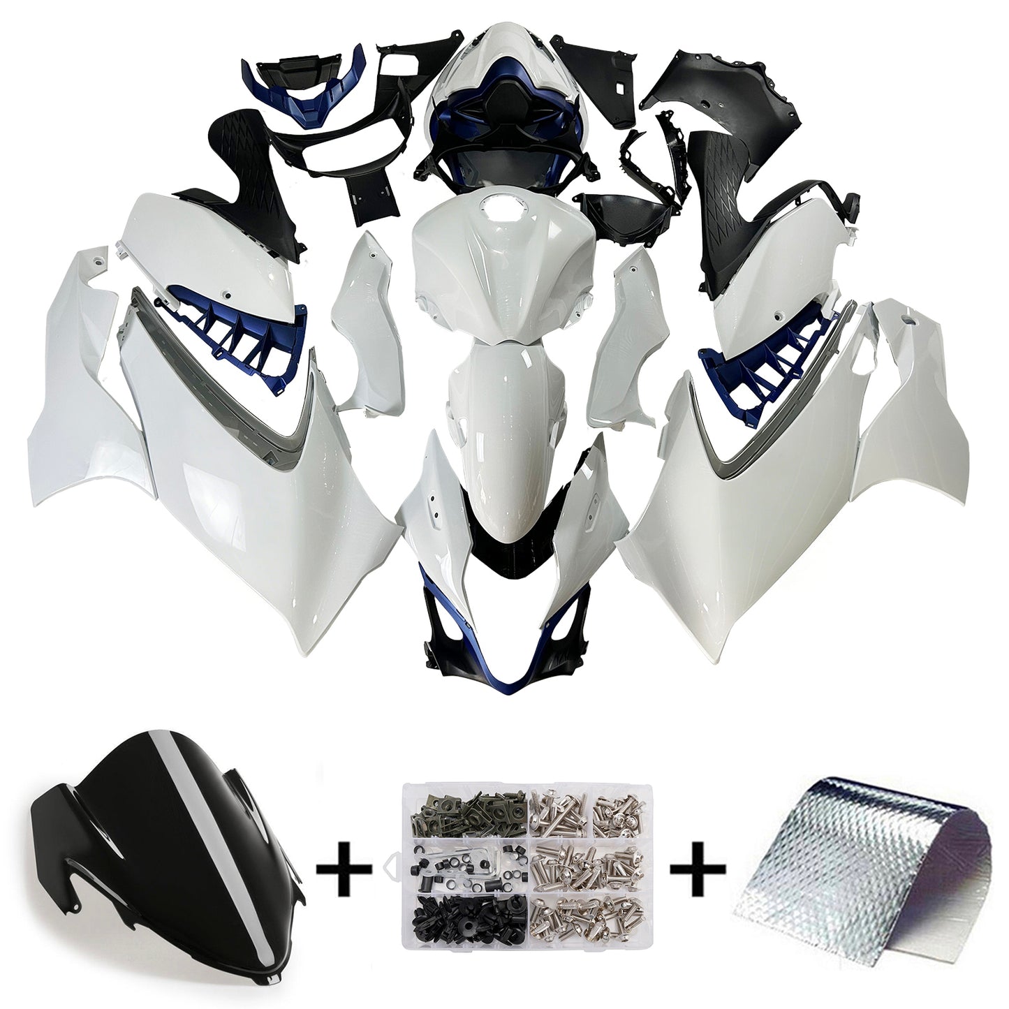 Amotopart Kit carena Suzuki Hayabusa GSX1300R 2021-2025 Carrozzeria ABS