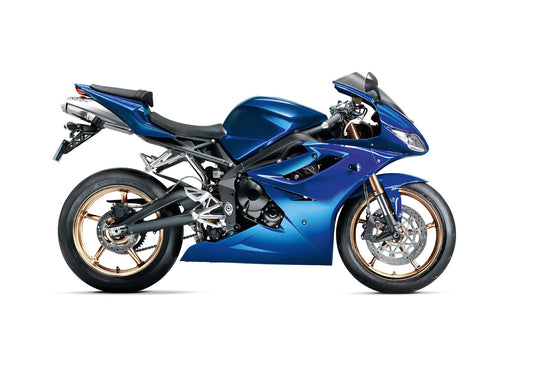 Carene 2006-2008 Triumph Daytona 675 Blu Daytona Generico