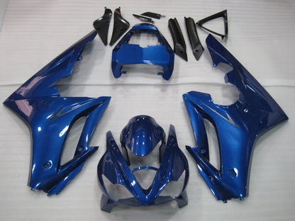 Fit For Triumph Daytona 675 2006-2008 Blu Carrozzeria Carenatura ABS Stampaggio Ad Iniezione 4 # Generico