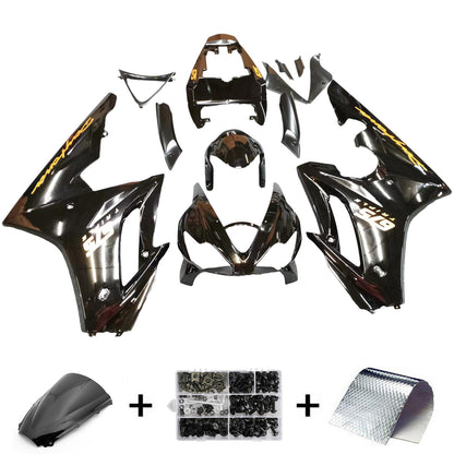 Fit For Triumph Daytona 675 2006-2008 Nero Carrozzeria Carenatura ABS Stampaggio Ad Iniezione 5 # Generico