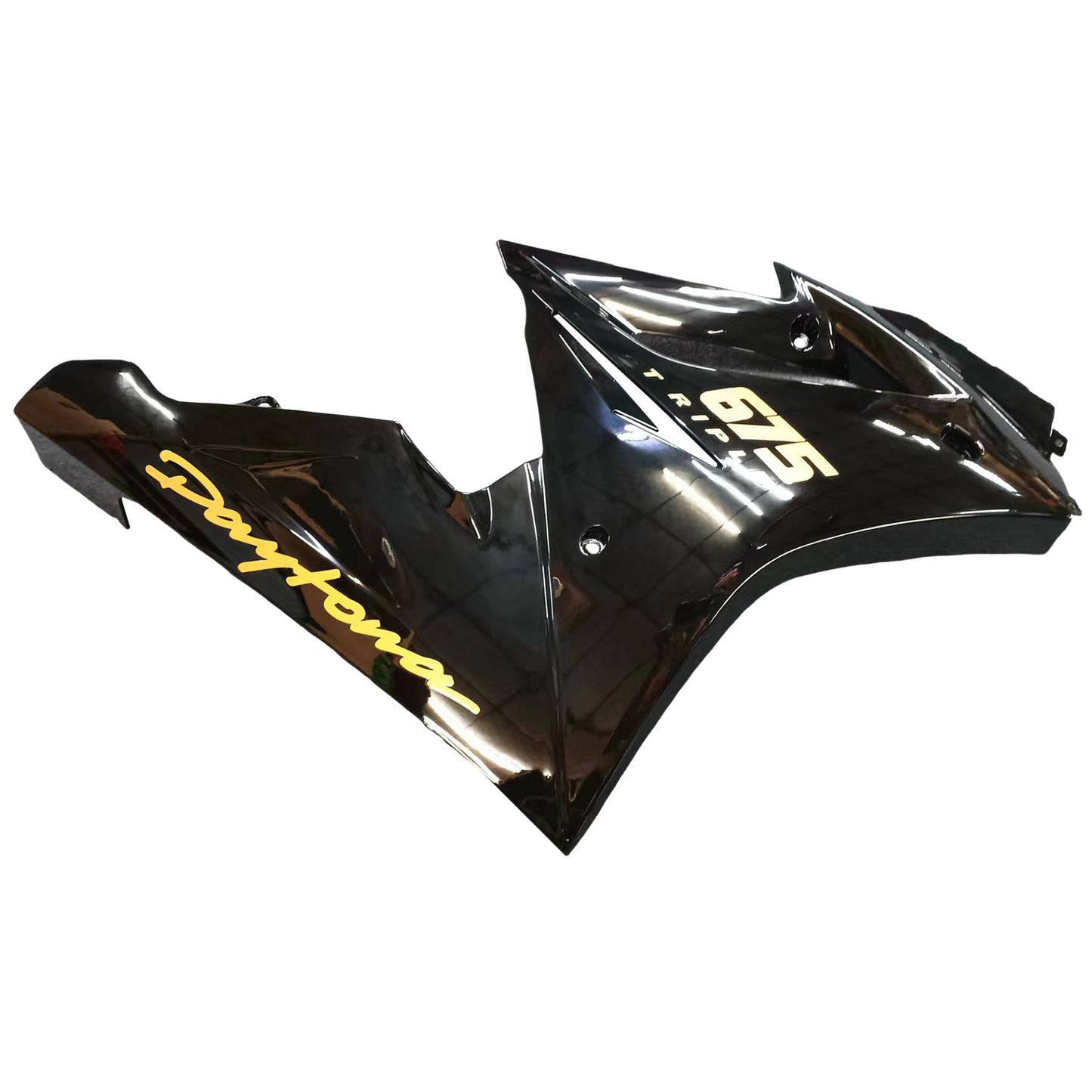 Fit For Triumph Daytona 675 2006-2008 Nero Carrozzeria Carenatura ABS Stampaggio Ad Iniezione 5 # Generico