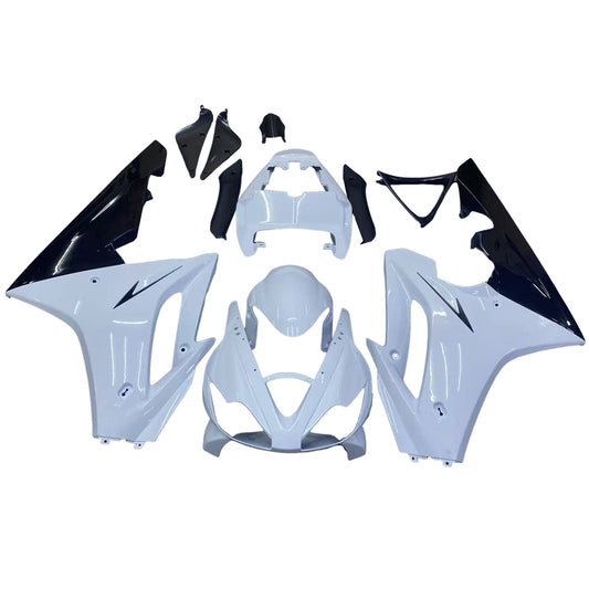 Carene 2006-2008 Triumph Daytona 675 Bianco Nero Daytona Racing Generico