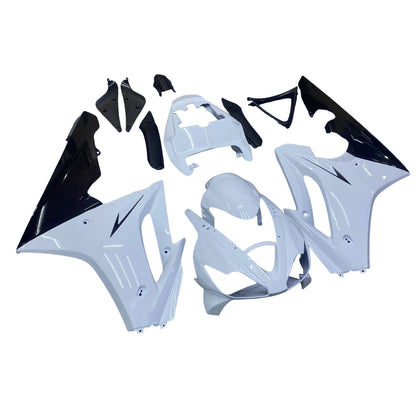 Fit For Triumph Daytona 675 2006-2008 Bianco Nero Carrozzeria Carenatura ABS Stampaggio Ad Iniezione 6 # Generico