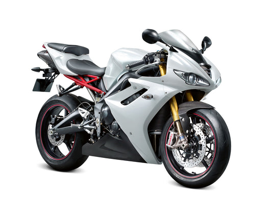 Carene 2006-2008 Triumph Daytona 675 Bianco Nero Daytona Racing Generico
