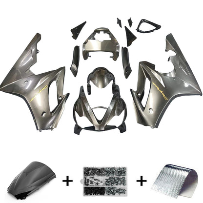 Amotopart Fikings Triumph Daytona 675 2006-2008 Kit di copertura grigio